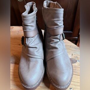 Blowfish Taupe Ankle Booties - New without box
